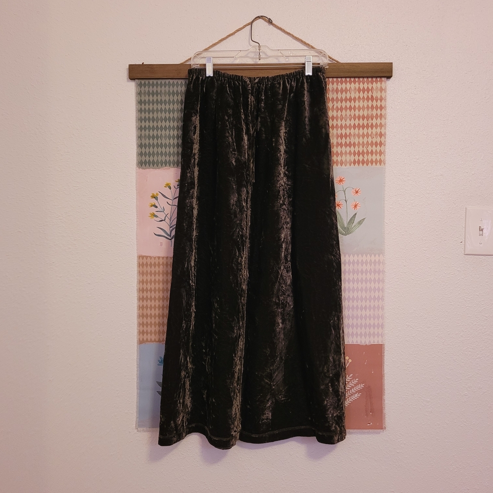 J. Jill Velvet Maxi Skirt